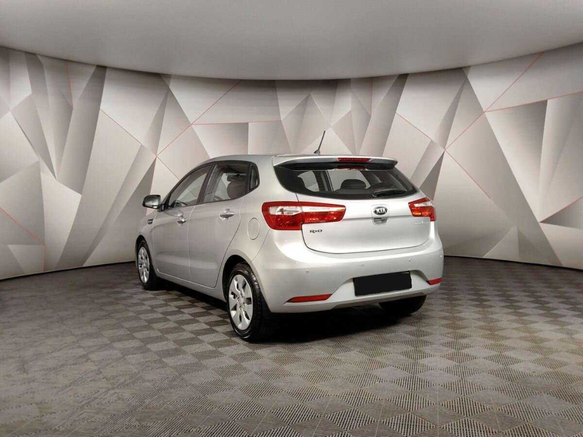Kia Rio 5-speed, 2014 Фото №4
