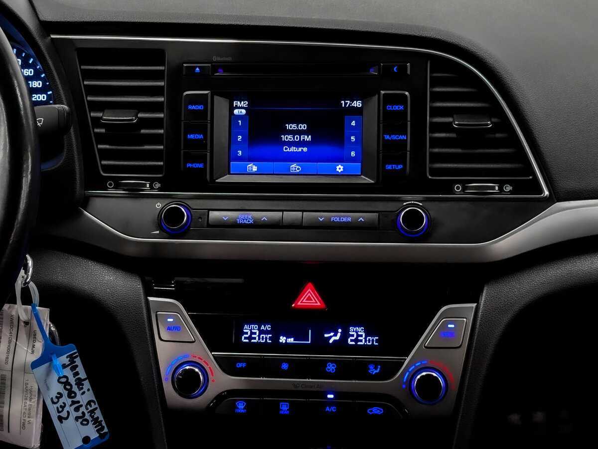 Hyundai Elantra, 2017 Фото №15