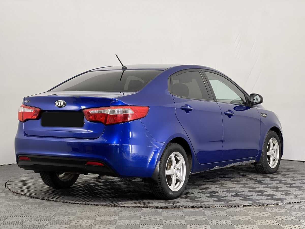 Kia Rio, 2013 Фото №4