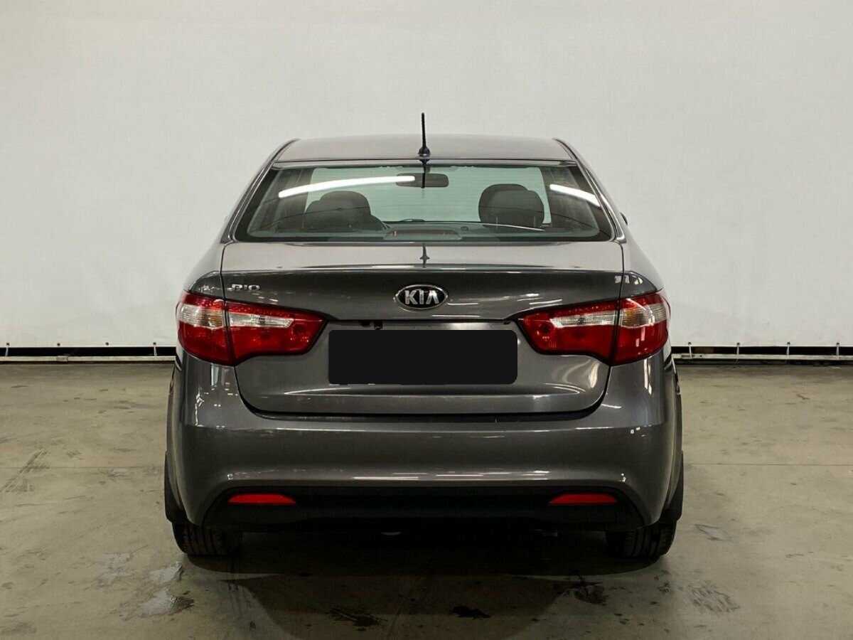 Kia Rio 5-speed, 2014 Фото №6