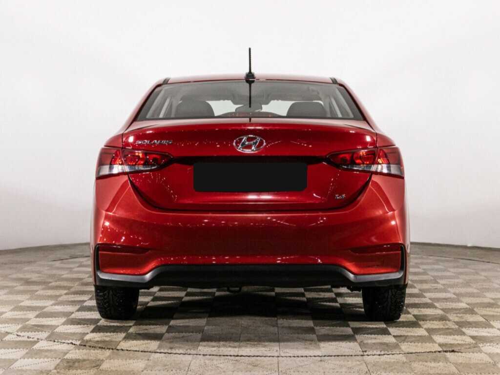 Hyundai Solaris, 2019 Фото №6