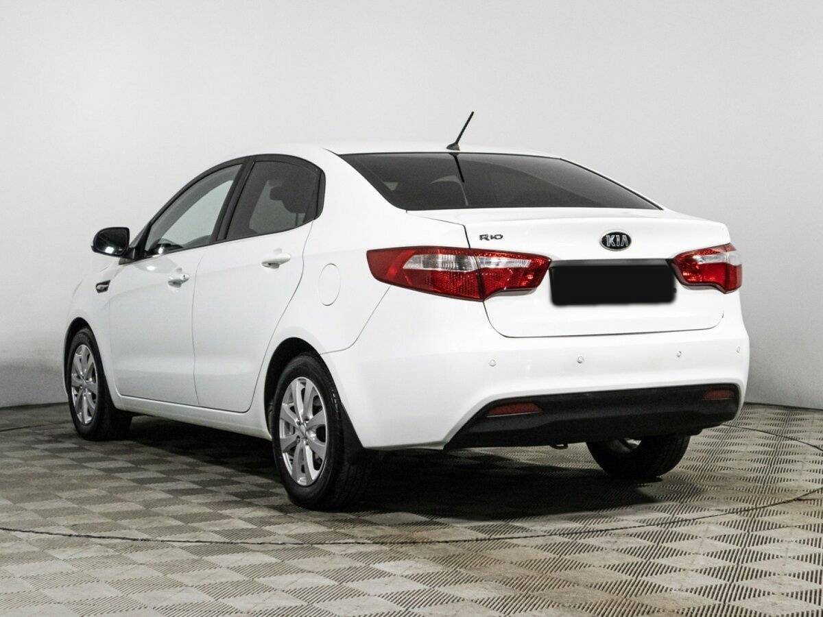 Kia Rio, 2014 Фото №7