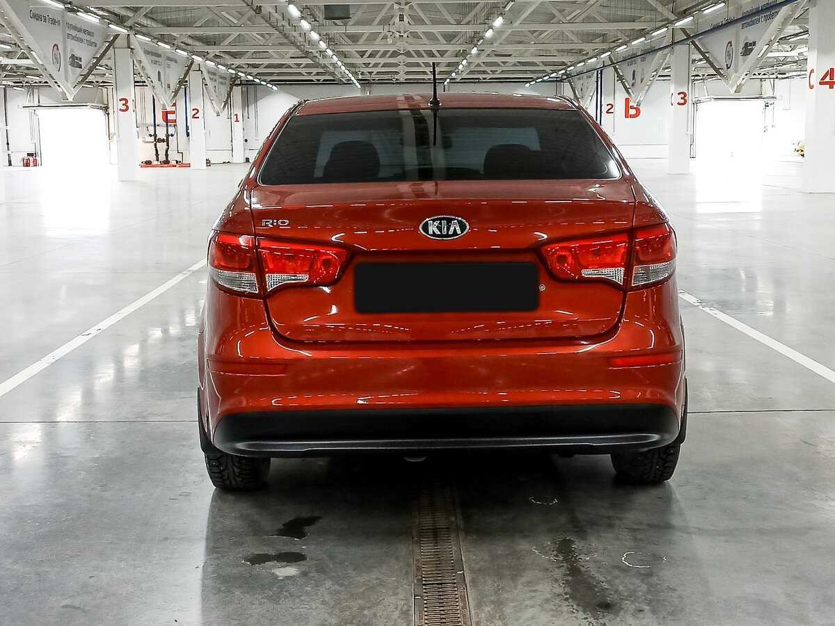 Kia Rio, 2015 Фото №6