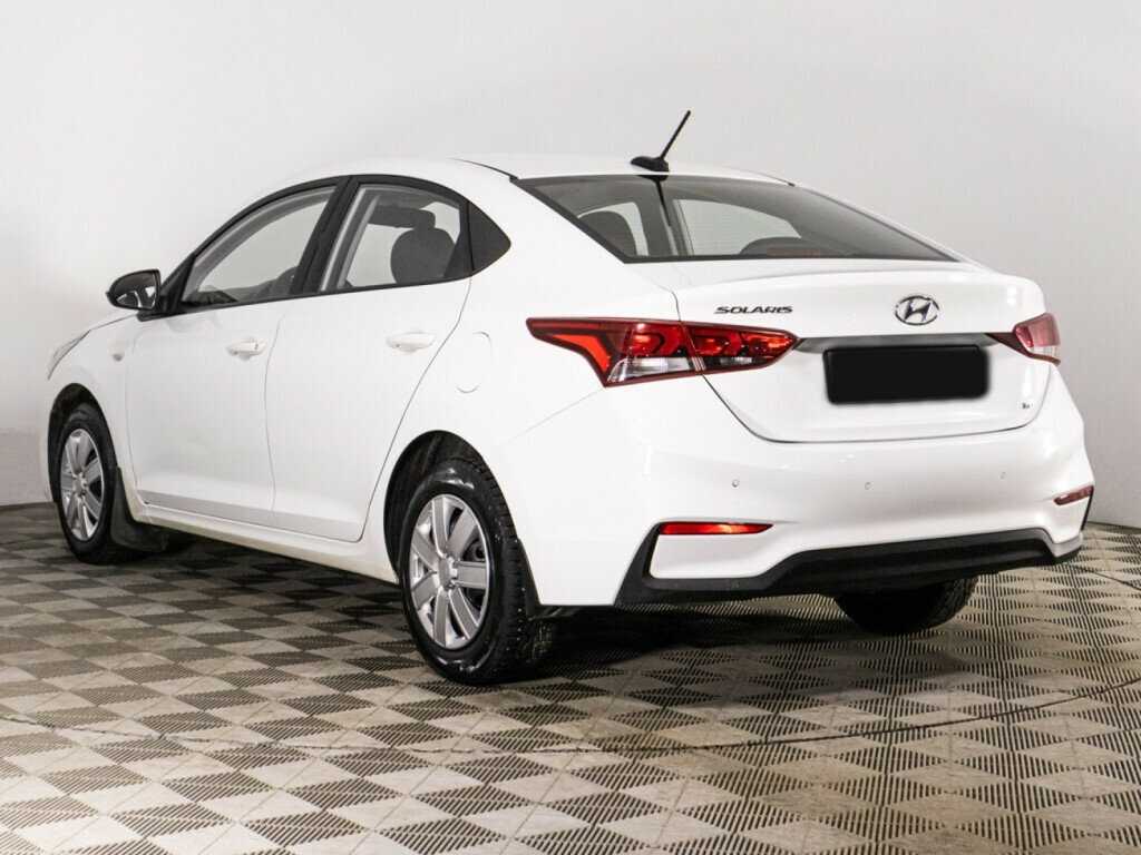 Hyundai Solaris, 2017 Фото №7