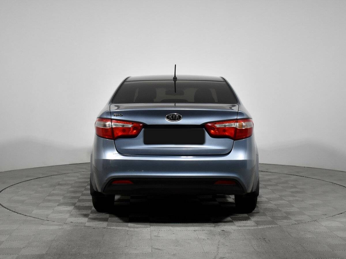 Kia Rio 5-speed III, 2012 Фото №6