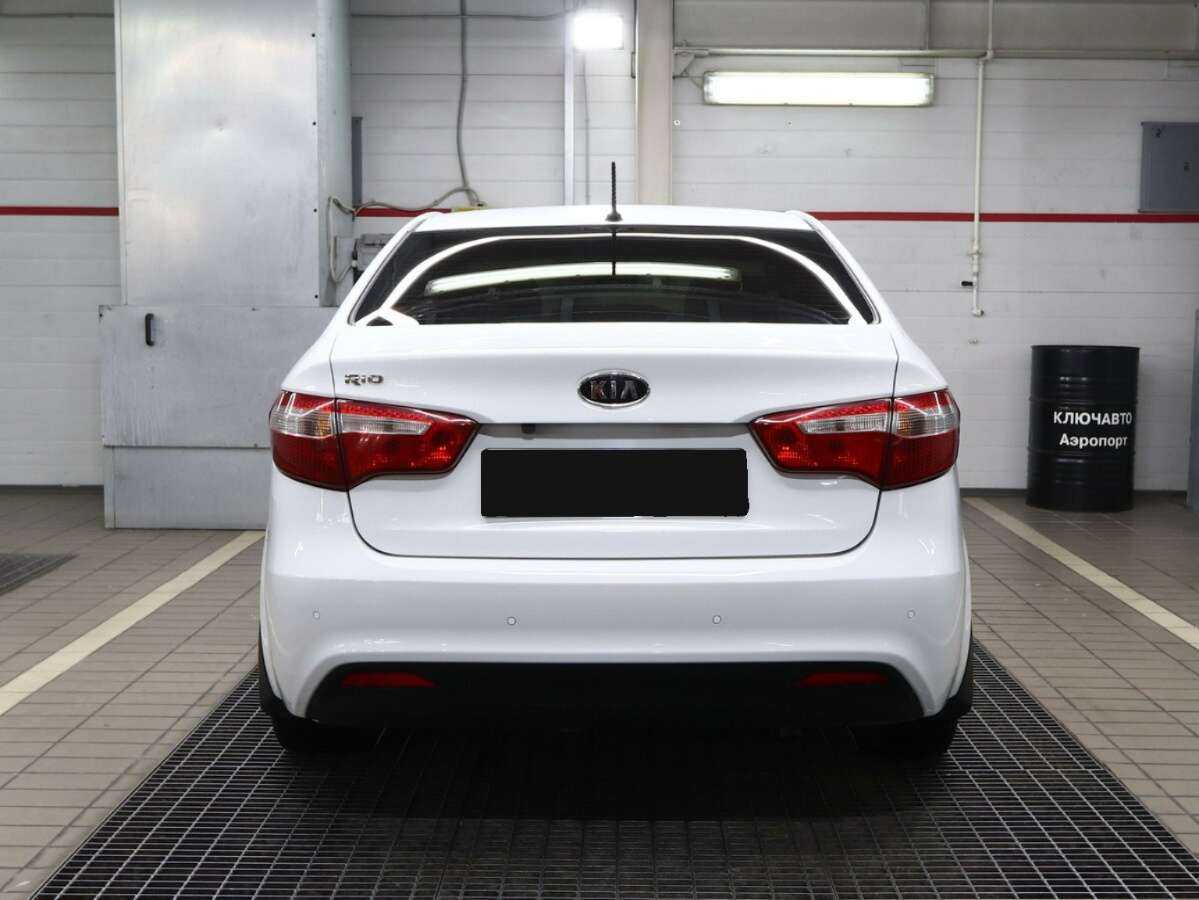 Kia Rio 4-speed, 2012 Фото №4