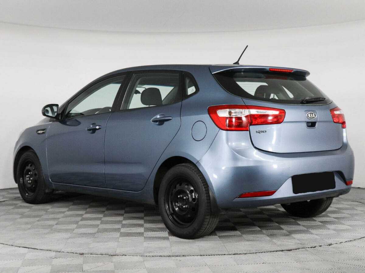 Kia Rio 5-speed, 2012 Фото №7