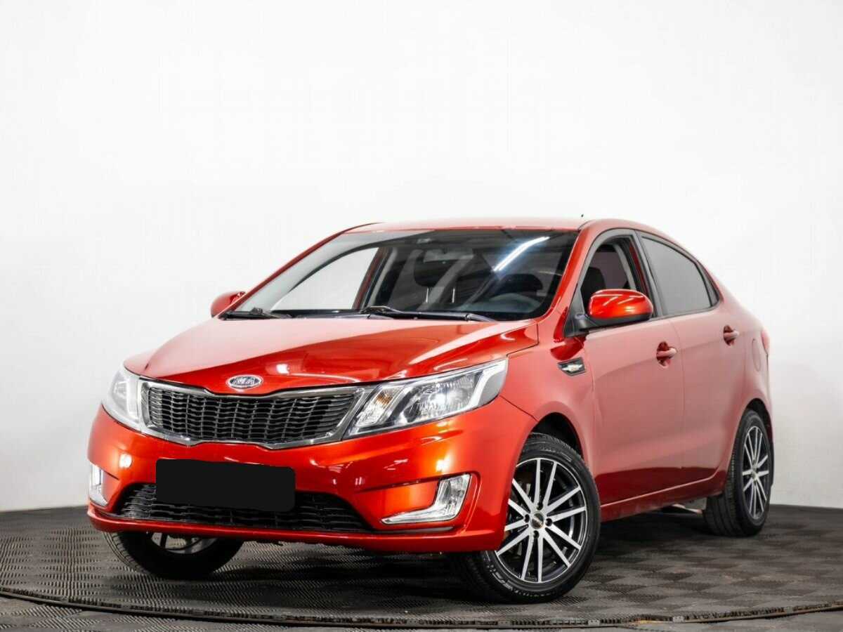 Kia Rio 5-speed, 2012 Фото №1