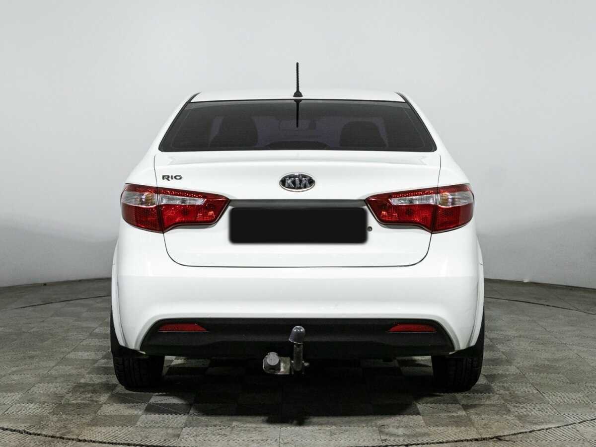 Kia Rio, 2012 Фото №6