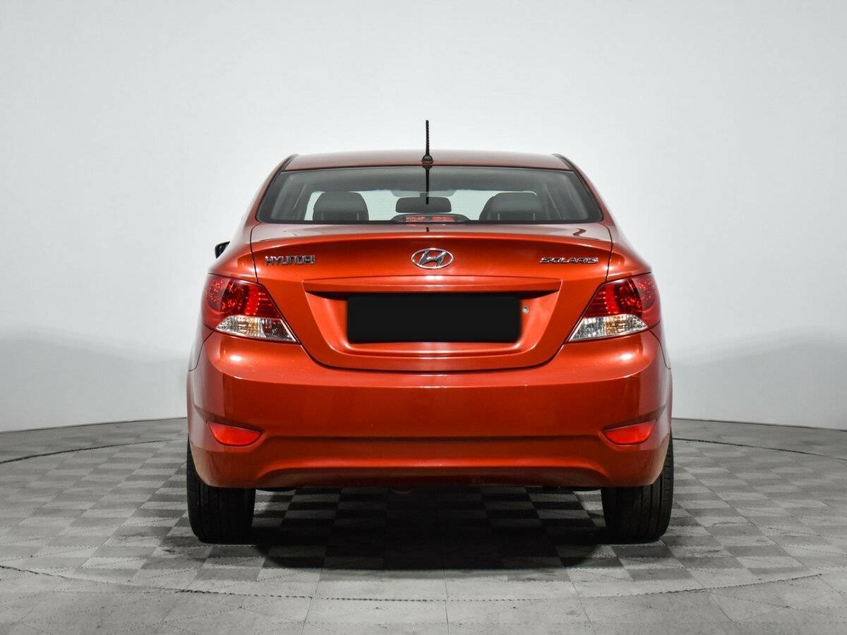 Hyundai Solaris, 2012 Фото №6