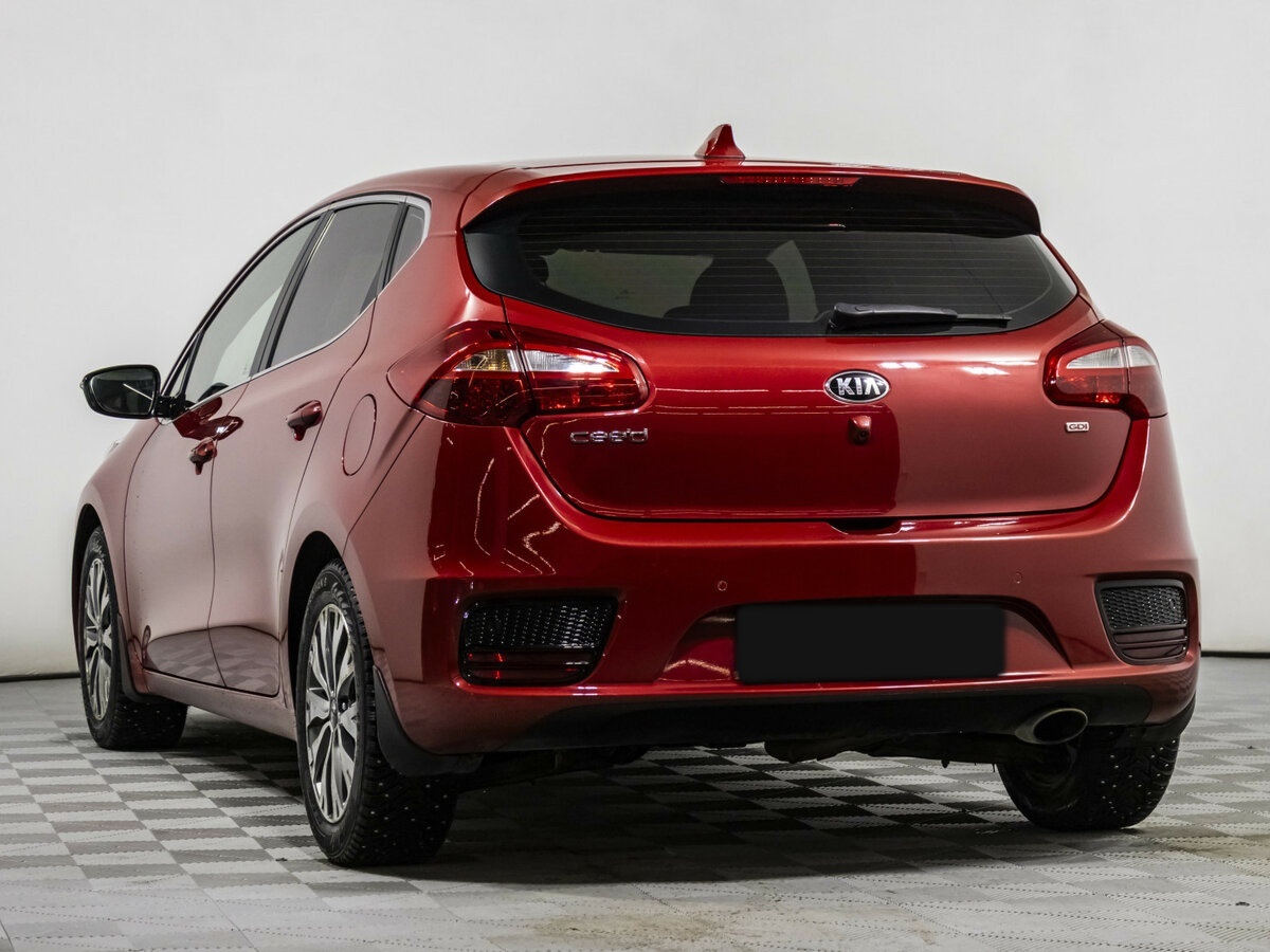 Kia Ceed II Рестайлинг, 2017 Фото №7
