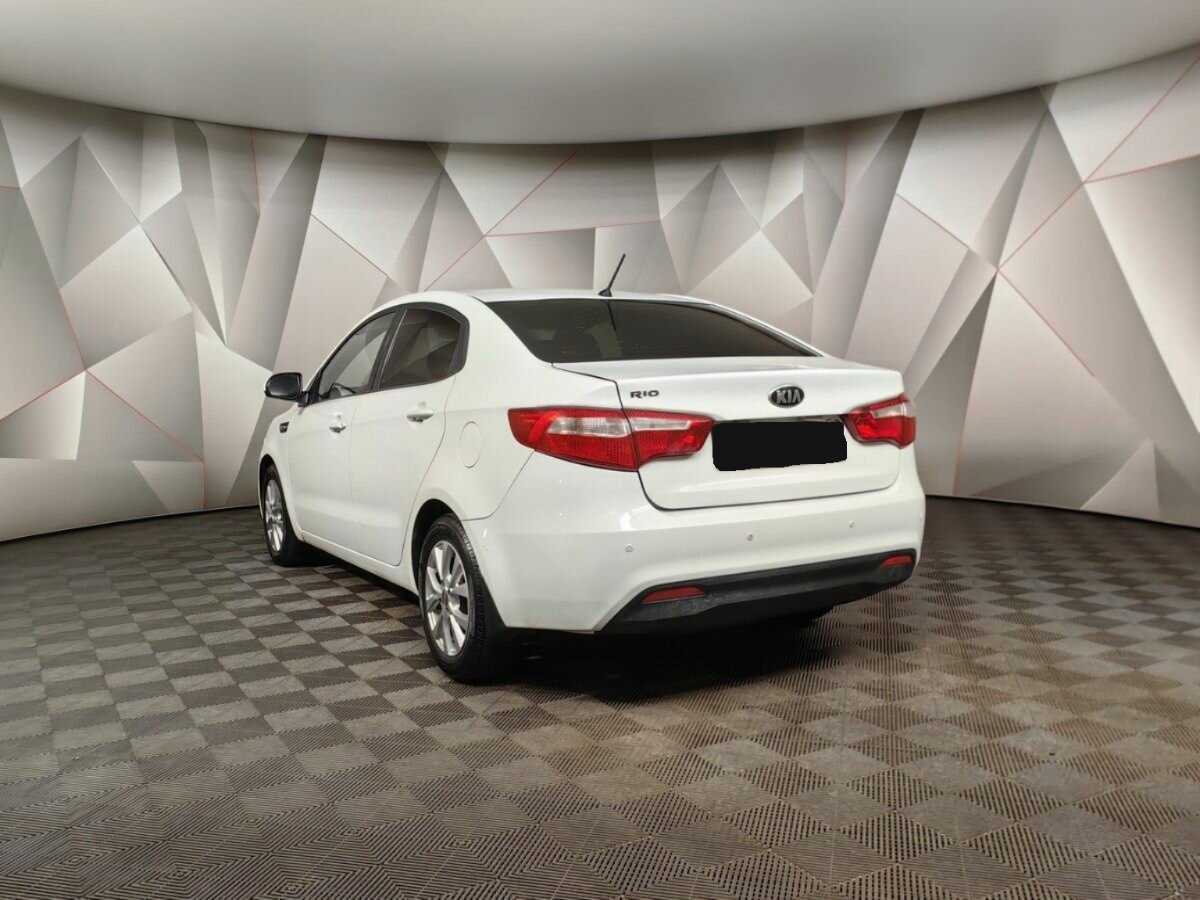 Kia Rio 4-speed, 2013 Фото №4