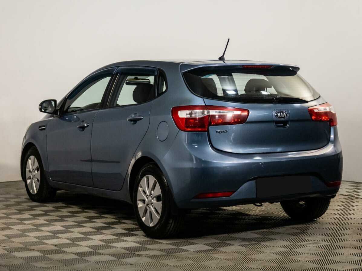 Kia Rio 4-speed, 2013 Фото №6