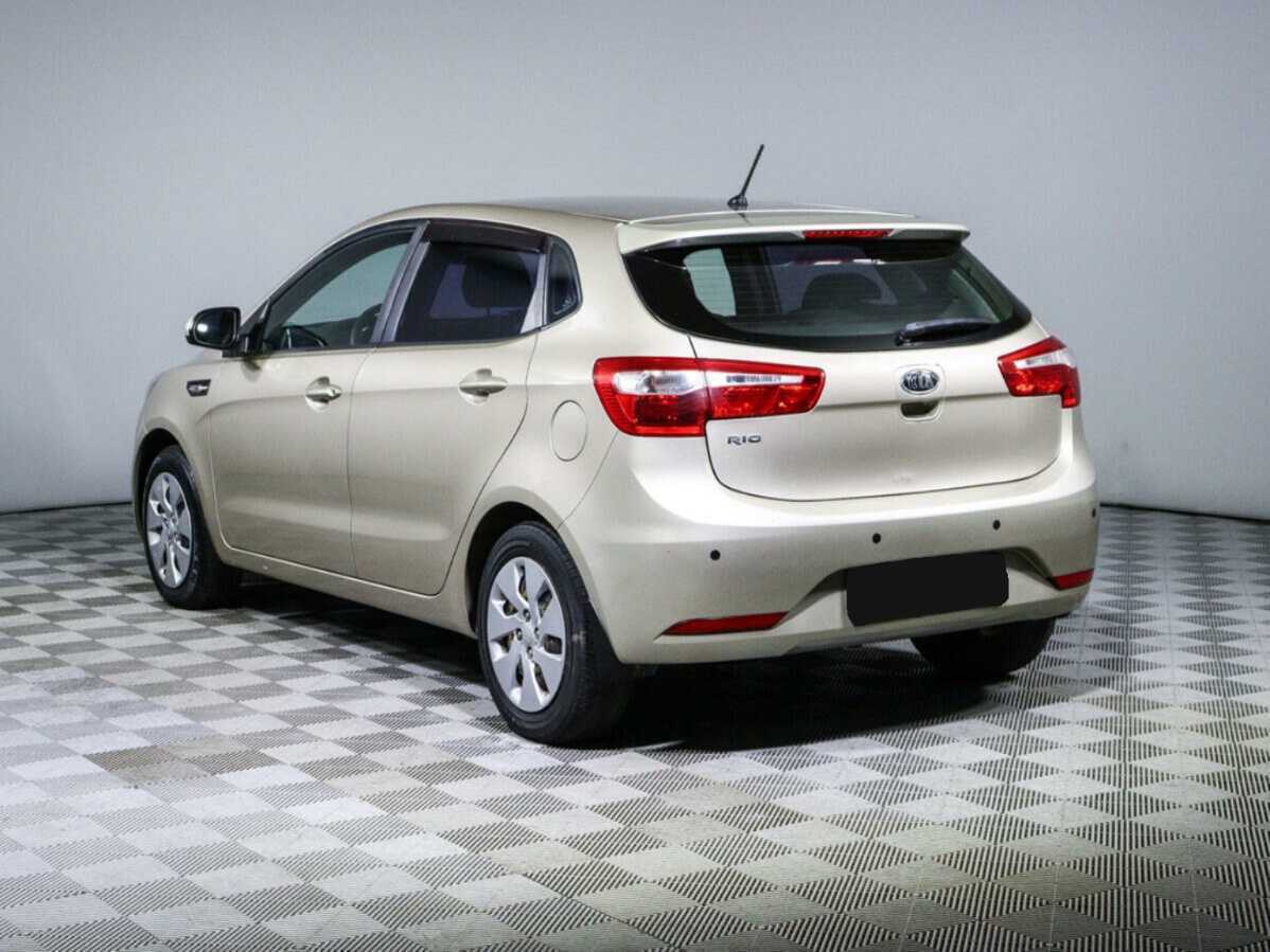 Kia Rio, 2012 Фото №6
