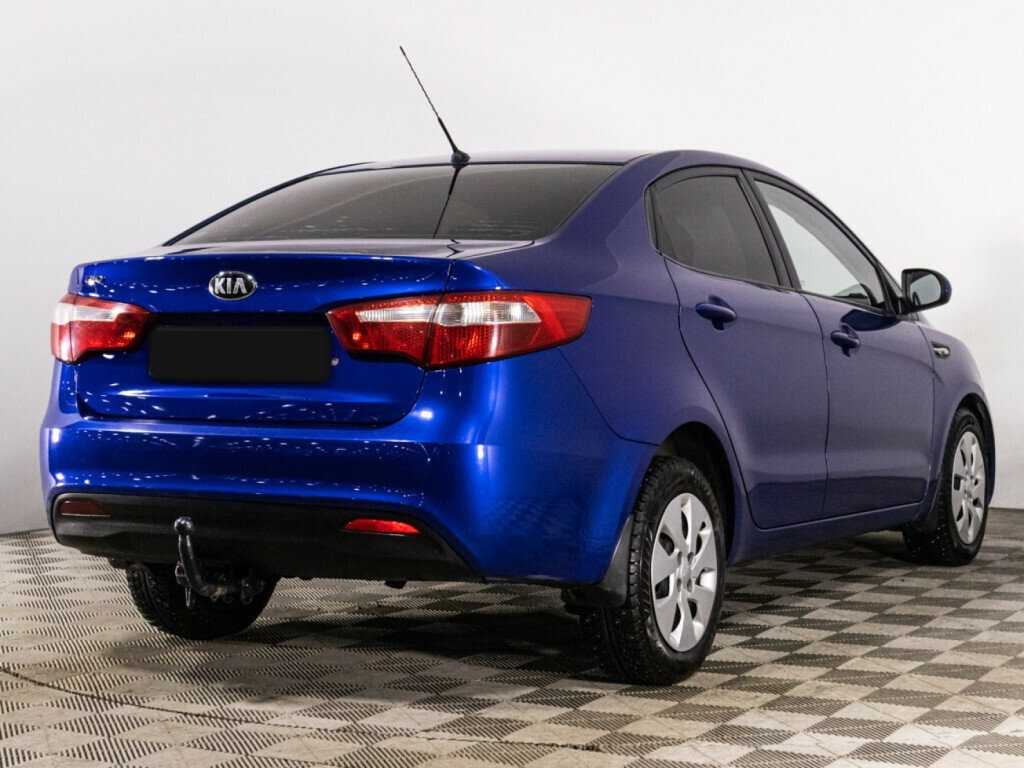 Kia Rio, 2013 Фото №5