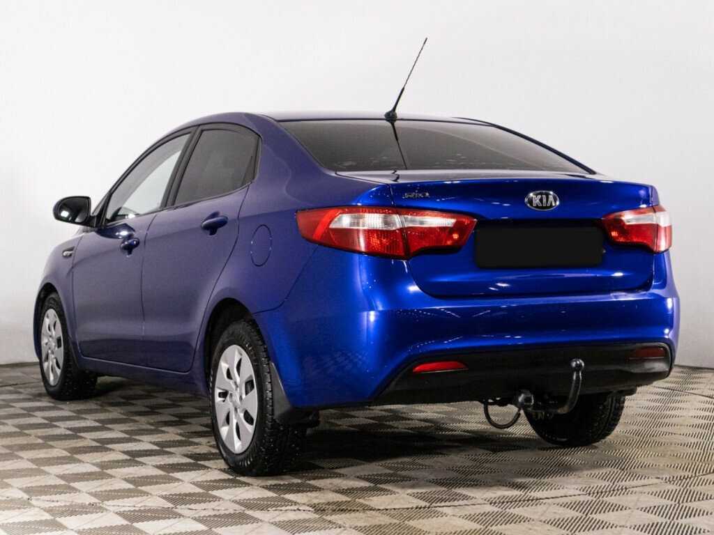 Kia Rio, 2013 Фото №7