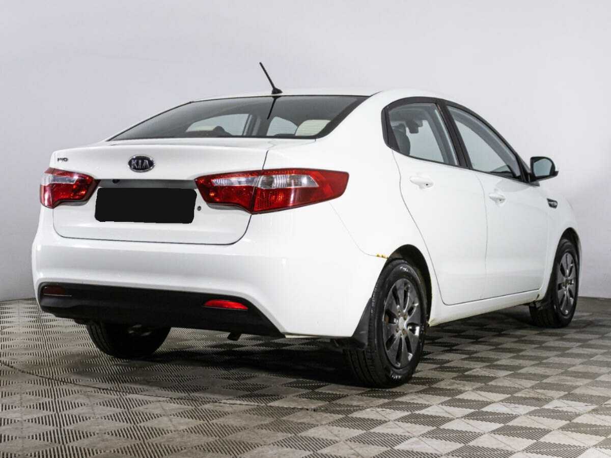 Kia Rio 5-speed, 2012 Фото №5