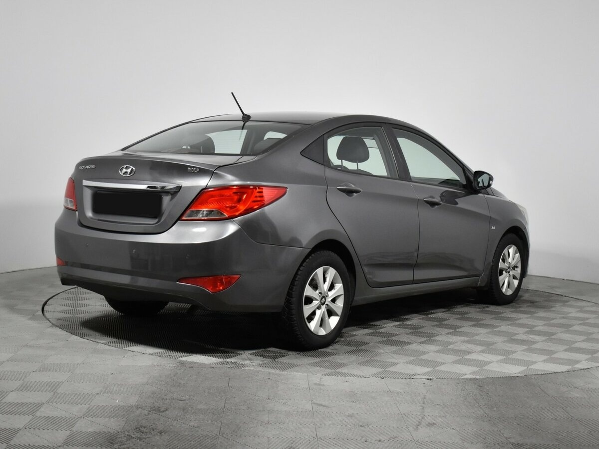 Hyundai Solaris I Рестайлинг, 2016 Фото №5