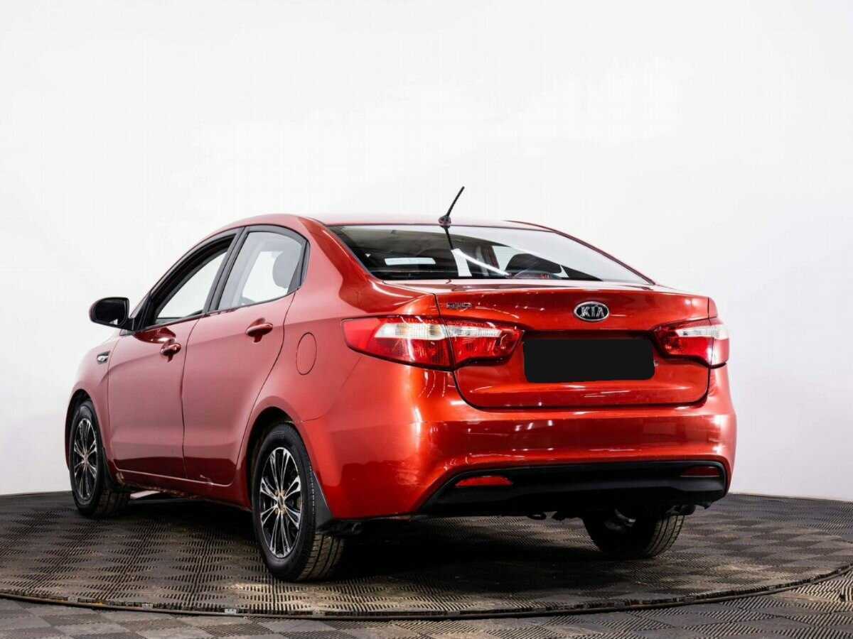 Kia Rio, 2012 Фото №4