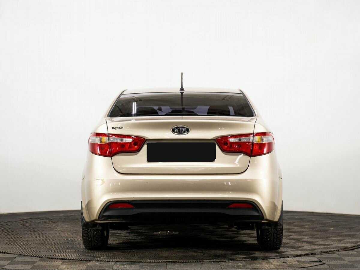 Kia Rio 4-speed, 2012 Фото №5