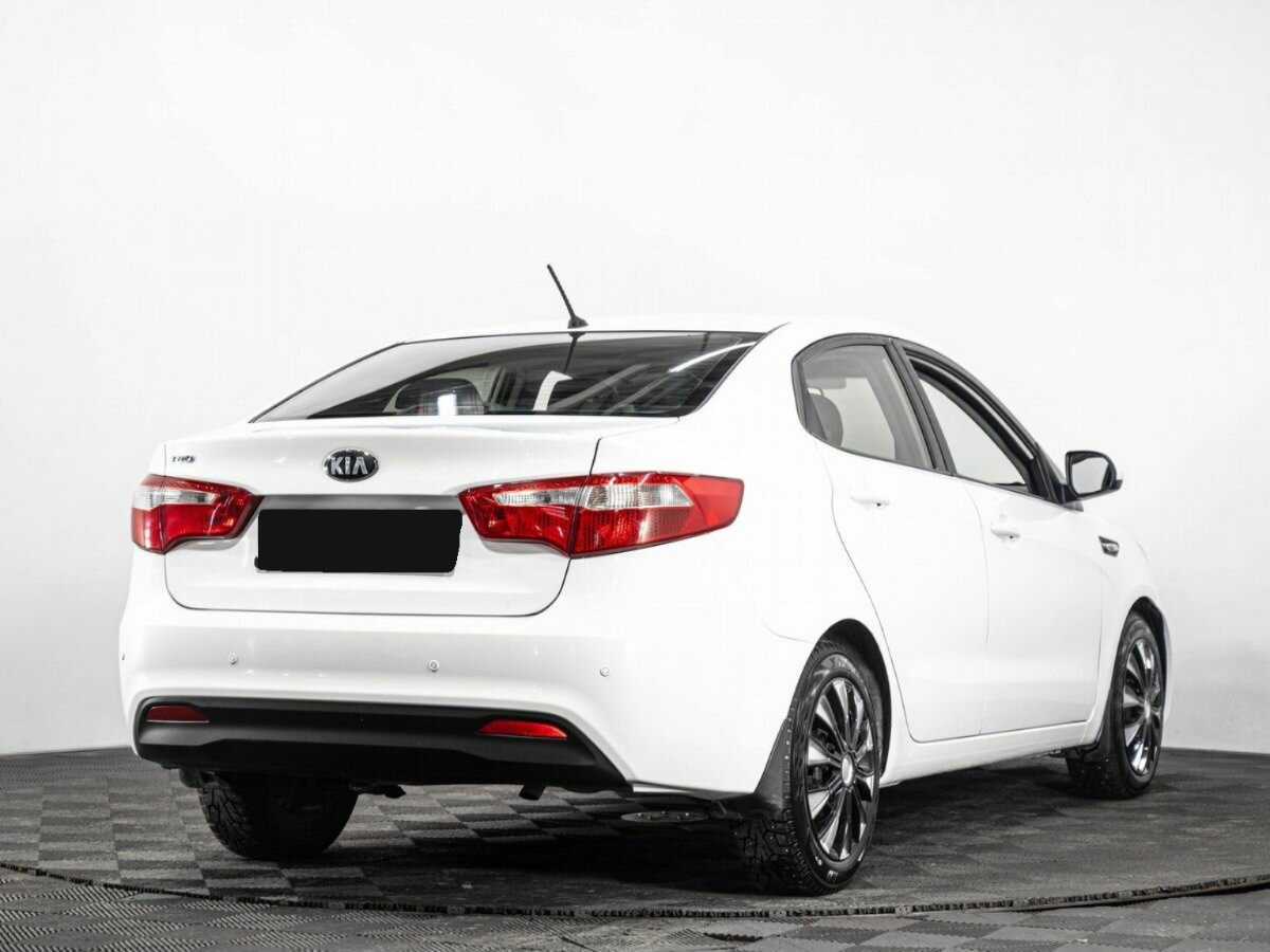 Kia Rio 4-speed, 2013 Фото №4