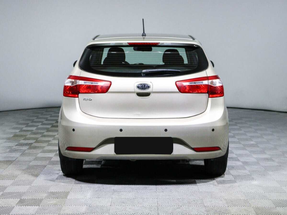 Kia Rio, 2012 Фото №5