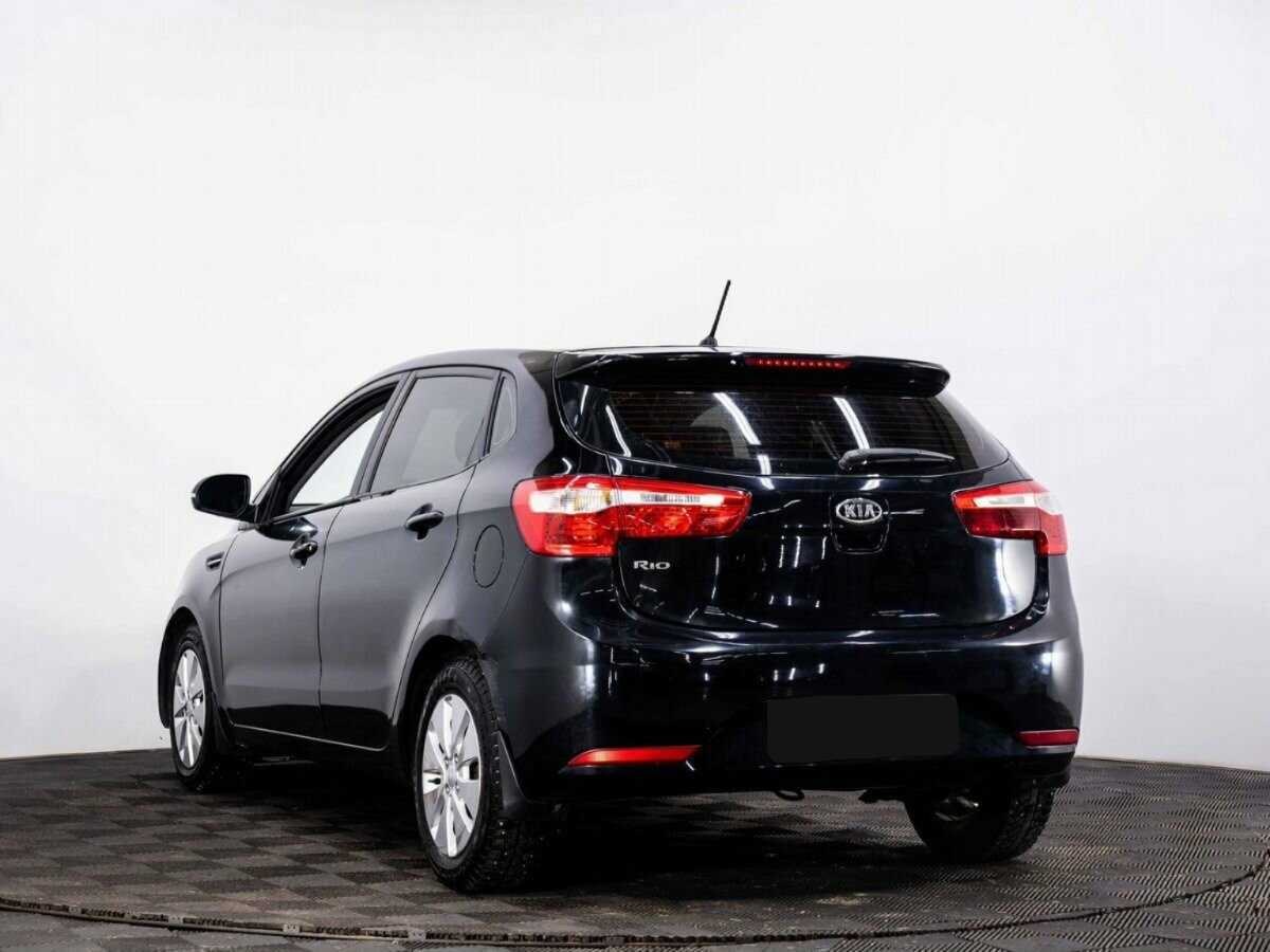 Kia Rio 5-speed, 2012 Фото №4