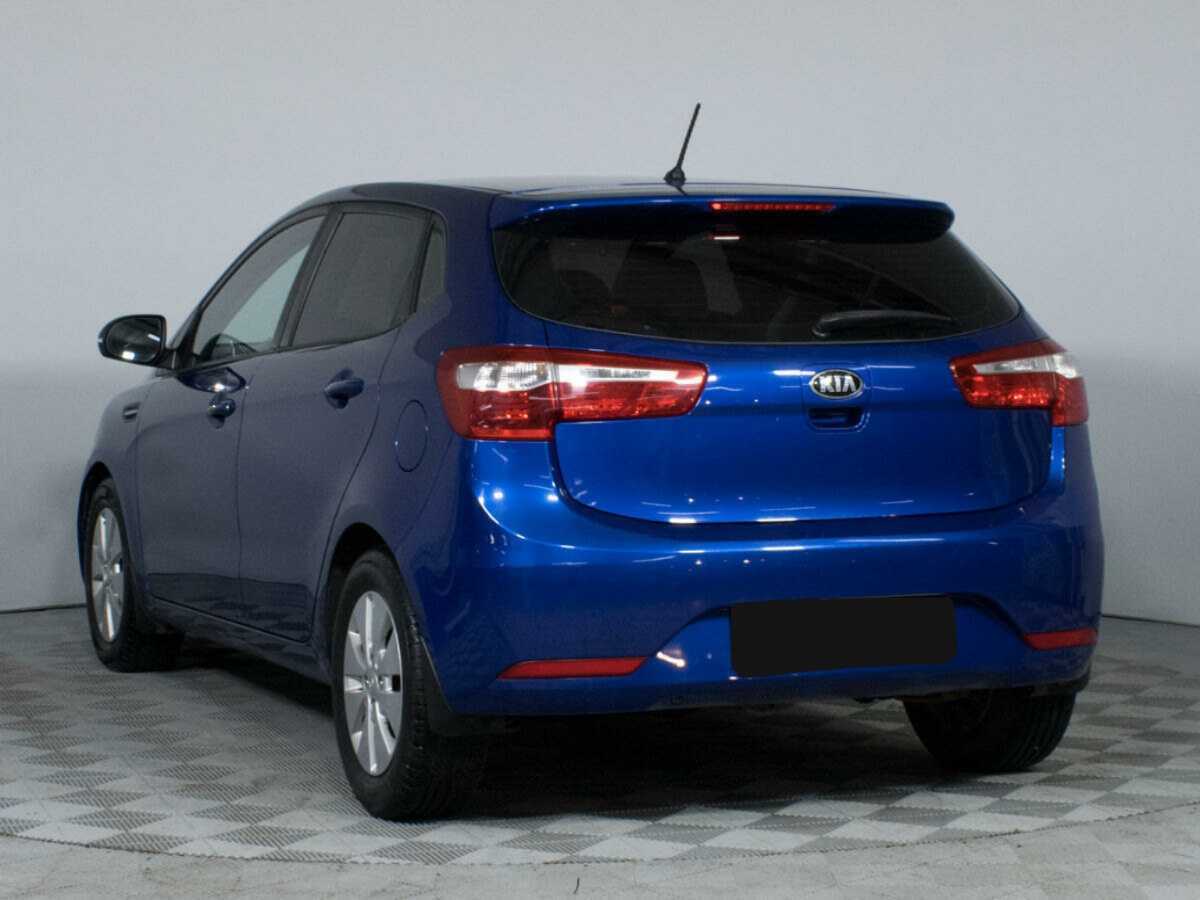 Kia Rio 5-speed, 2013 Фото №7
