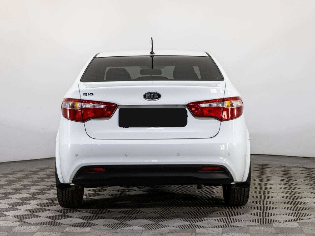 Kia Rio 5-speed, 2012 Фото №6