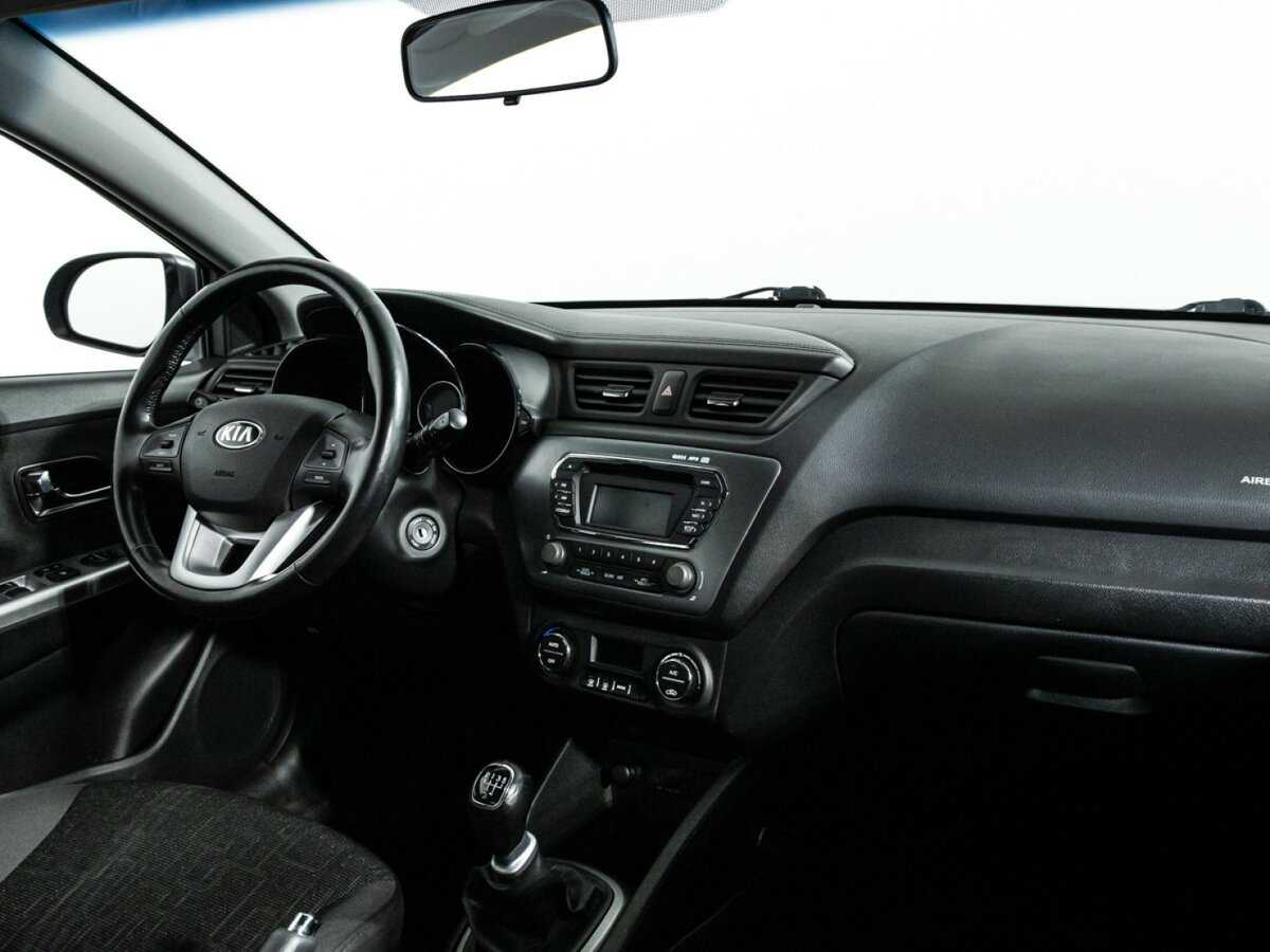 Kia Rio 5-speed, 2013 Фото №9