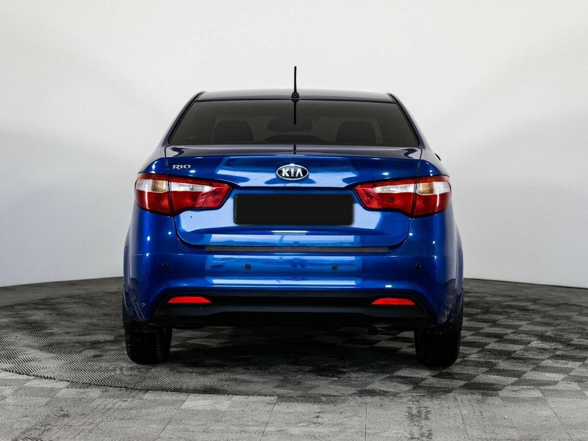 Kia Rio 5-speed, 2012 Фото №5