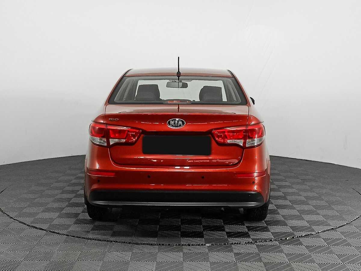 Kia Rio, 2016 Фото №5