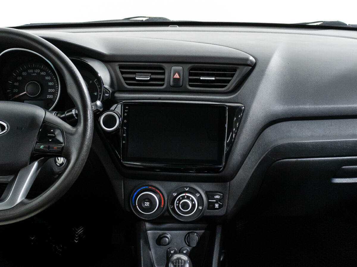 Kia Rio 5-speed, 2012 Фото №14